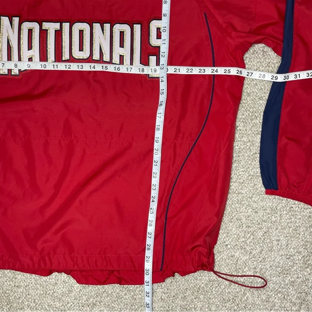 Washington Nationals convertible warmup jacket